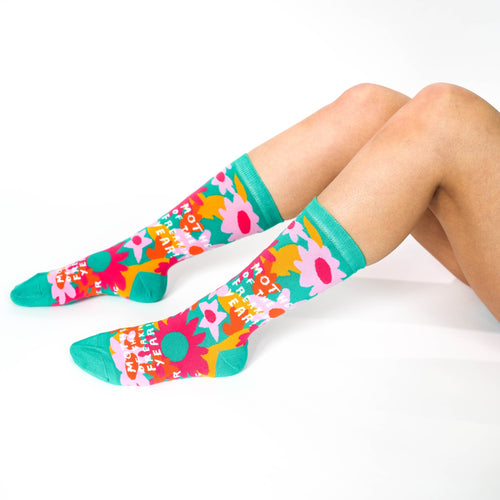 Mother of the Freakin year Crew Socks - Women's - Yellow Owl Workshop